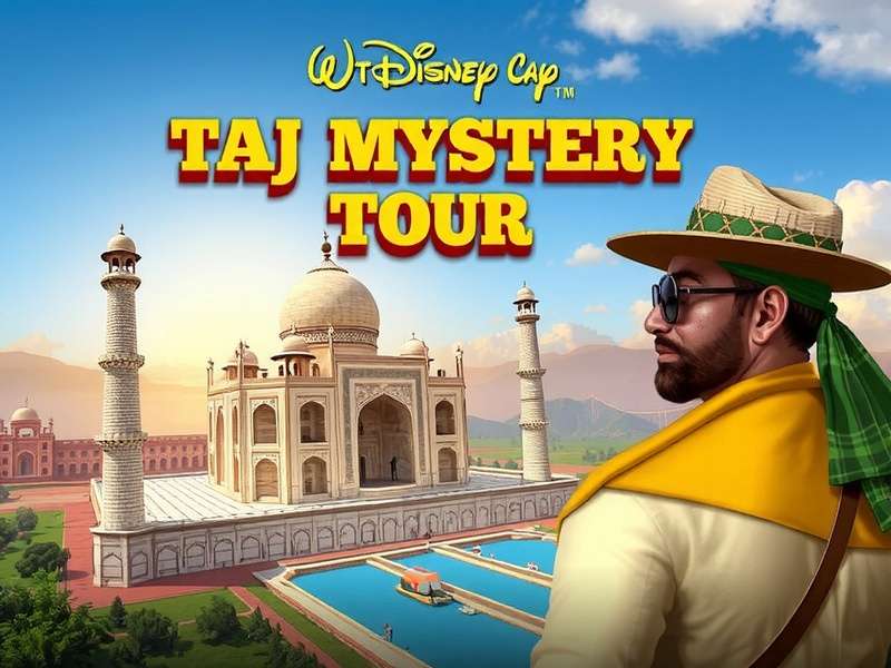 Explore the mysteries of the Taj Mahal in Taj Mystery Tour Taj Mystery Tour Game Cover
